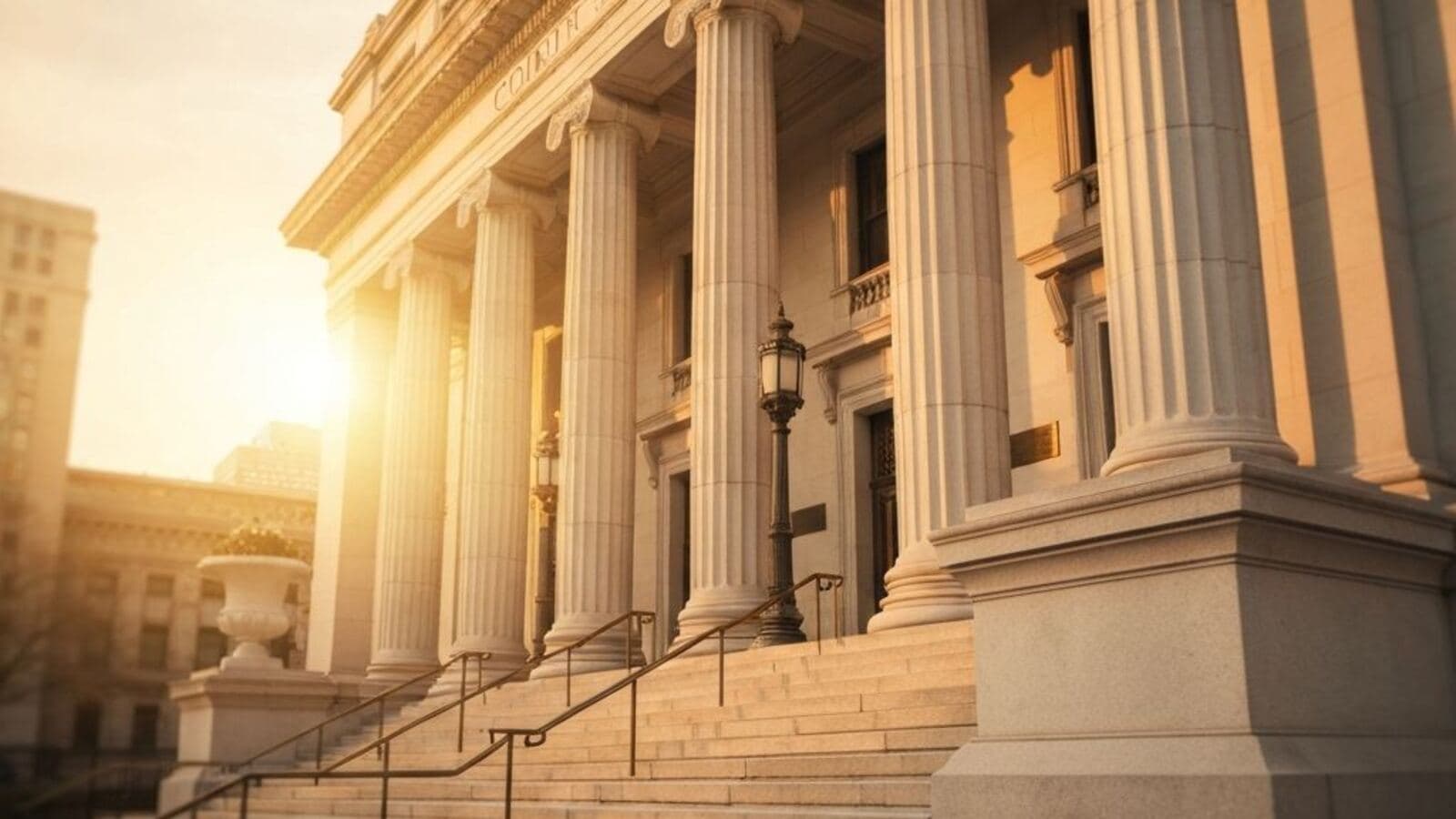 Courthouse entrance